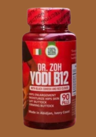 Complément Naturel pour Développer les Fessiers DR ZOH YODI B12