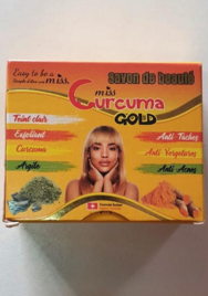 Savon Eclaircissant Anti-tache, Anti-vergeture Au Curcuma Action Rapide - Miss Curcuma Gold